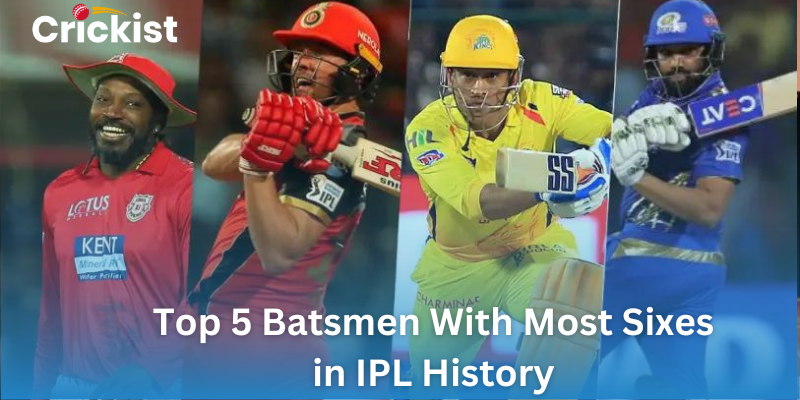 Top 5 Batsmen With Most Sixes in IPL History
