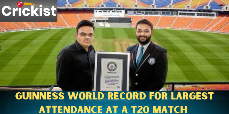 Guinness World Record for Largest attendance at a T20 match