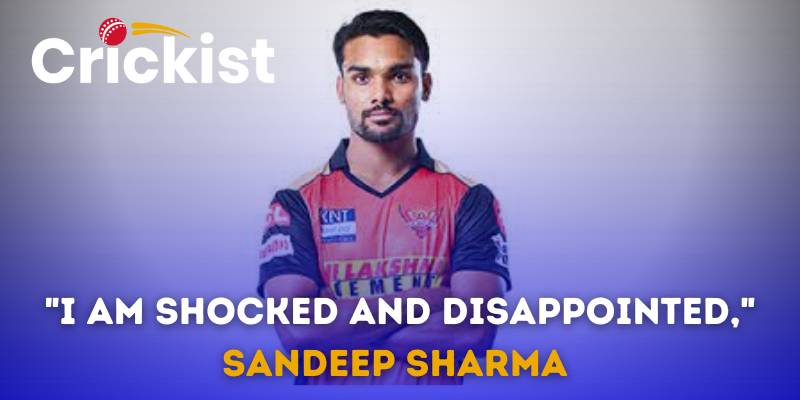 "I Am Shocked And Disappointed," Sandeep Sharma about not being sold in IPL 2023 Auction