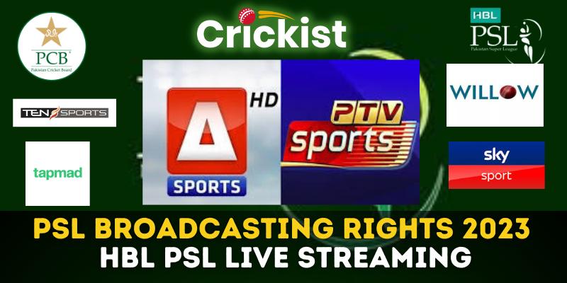 PSL Broadcasting Rights 2023 | HBL PSL 8 Live Streaming