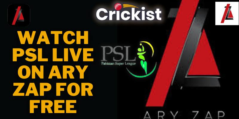 Watch PSL Live on ARY Zap For Free - PSL 2023