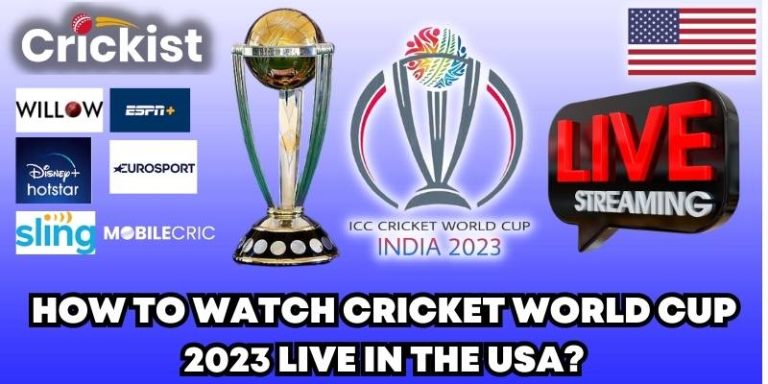 How To Watch Cricket World Cup 2023 Live In The USA   How To Watch Cricket World Cup 2023 Live In The USA 768x384 