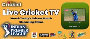 Live Cricket TV - Watch Today's Cricket Match Streaming Online