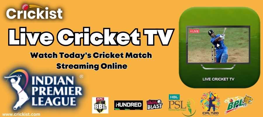 Live Cricket TV - Watch Today's Cricket Match Streaming Online