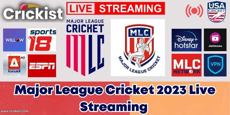 Major League Cricket 2023 Live Streaming - Today's Match Online