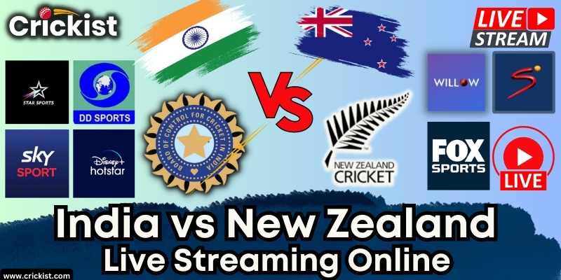 How to Watch India vs New Zealand Live Streaming Online for Free 