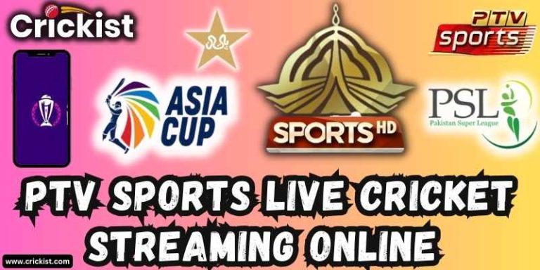 PTV Sports Live Cricket Streaming ONLINE For Free (PC/Mobile)