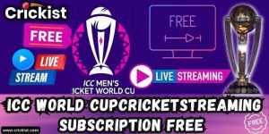 Watch ICC World Cup Cricket Streaming Subscription Free Live - Watch Today ICC CWC Match Free