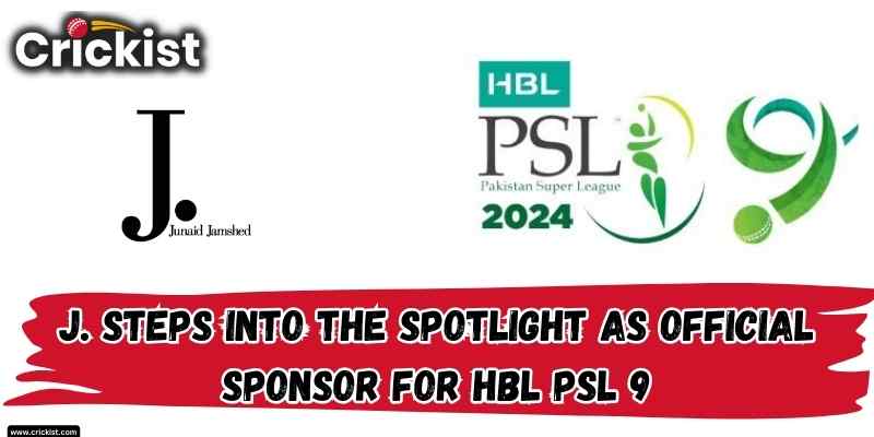 J. Steps has become Official Sponsor for HBL PSL 9