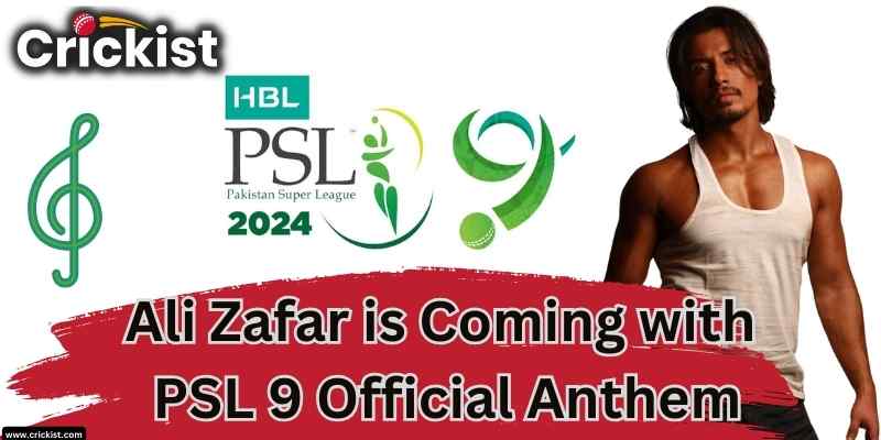 Ali Zafar returns to PSL spotlight with season 9 anthem