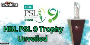 PSL 9 Trophy is Revealed for PSL fans