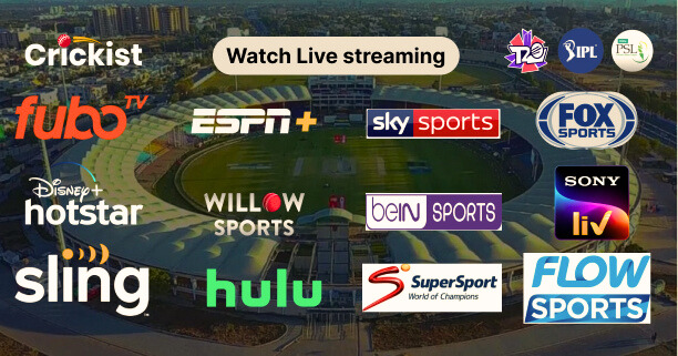 Live Cricket Matches on Channels and Free Streaming Apps