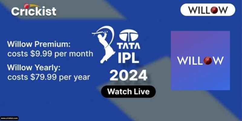 IPL 2024 Live on Willow TV in US