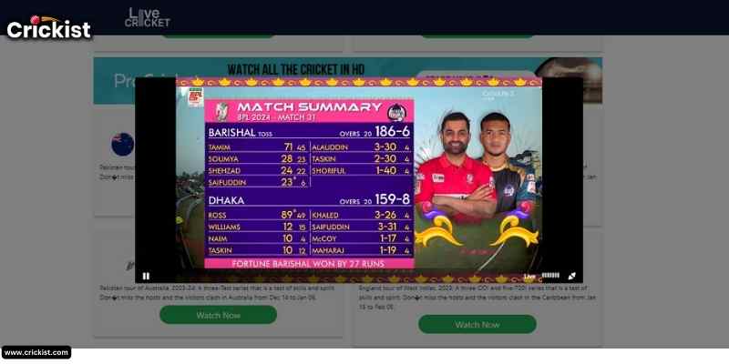 My Live Cricket  Streaming 